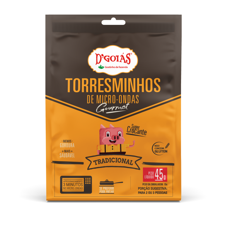 TORRESMINHOS DE MICRO-ONDAS DGOIAS 45GR 4UN