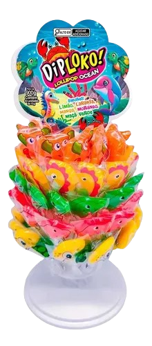 LOLLIPOP OCEAN SORTIDOS 60UN