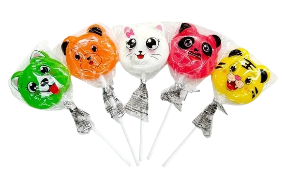 LOLLIPOP ANIMAIS SORTIDOS 60UN
