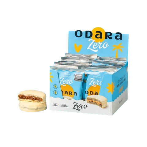 ALFAJOR ZERO BRANCO 45 GR 12 UN