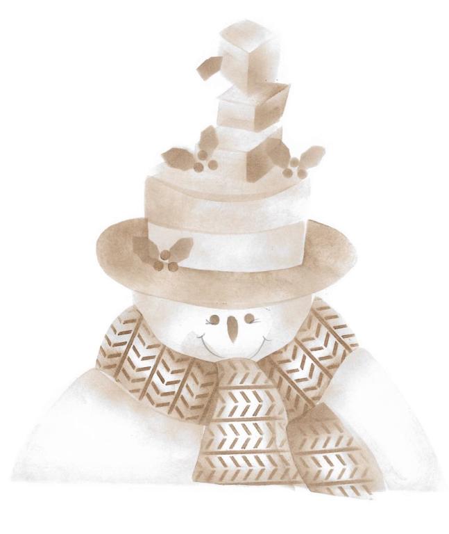 Boneco de Neve c/ presentes