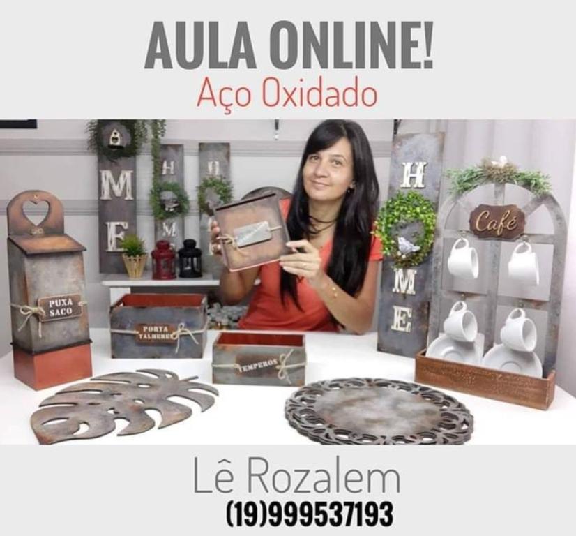 Curso Aço Oxidado com Lê Rozalem