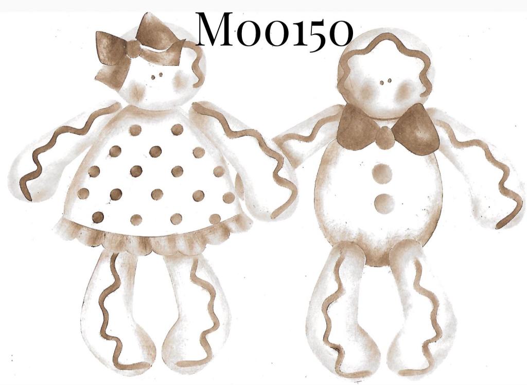 Casal gingers (20 cm altura)
