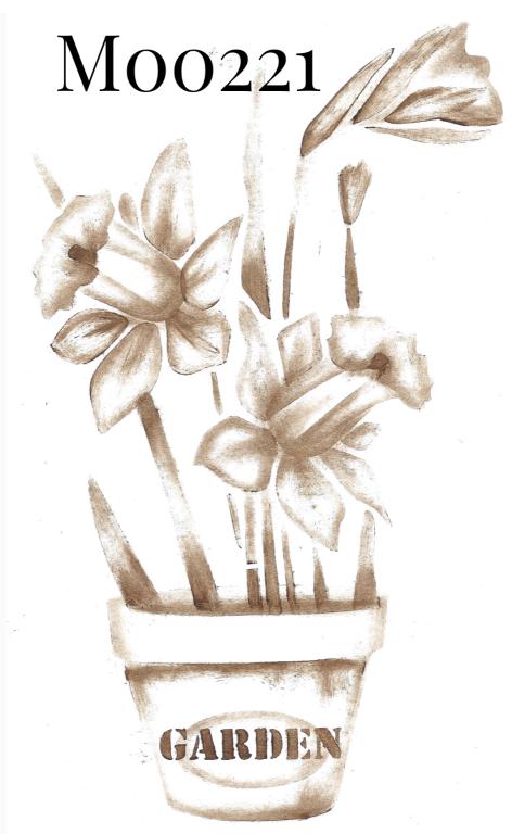 flor de narciso com vaso