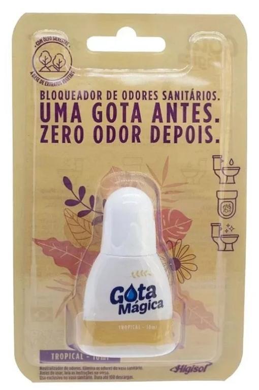Gota Mágica Tropical Frasco 10ML, Higisol, PIRISA