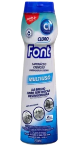 Saponáceo Cremoso Multiuso Font 250ml, Cloro, FONTANA