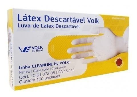 Luvas Procedimentos Latex Tam. G, VOLK