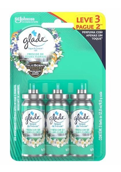 Odorizante Refil, 12ml, Frescor De Águas Florais, GLADE