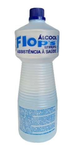Alcool Líquido 92,8° 1L, FLOPS