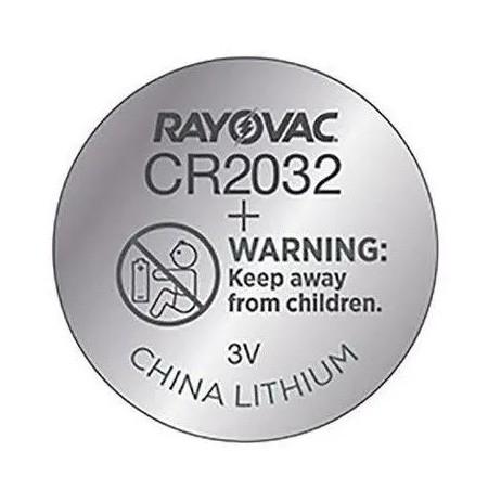 Pilha Botão Lithium CR2032, RAYOVAC
