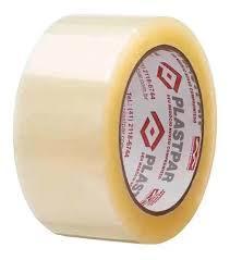 Fita Larga Adesiva Transparente PP 45MMx100M, PLASTPAR
