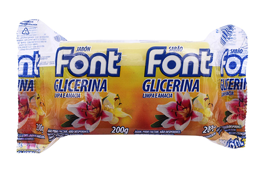 Sabão De Glicerina Font 200gr, FONTANA