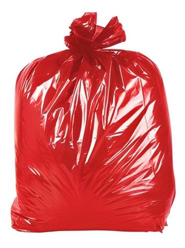 Saco De Lixo 105L (0.8) Vermelho 75x90