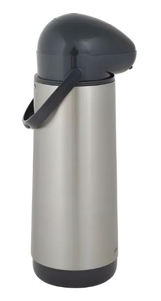 Garrafa Térmica Pressão 1,9L, Nobile, INOX, MOR