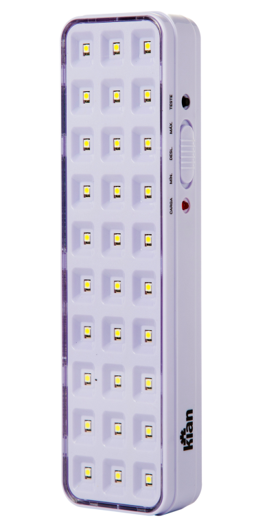 Luminária De Emergência Portátil 30 Leds KS30, Bivolt, KIAN