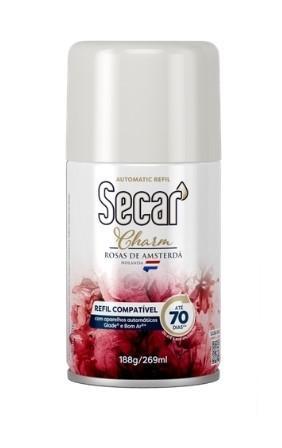 Refil p/aparelho Spray Automático, Charm Rosas De Amsterdã, 250ml, SECAR
