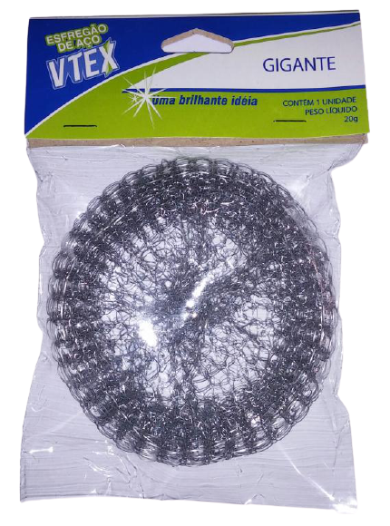 Esfregão de Aço Gigante, VTEX
