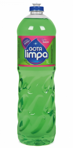Detergente Líquido Limão 1L, GOTA LIMPA
