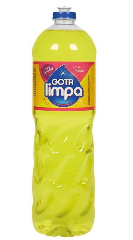 Detergente Líquido Neutro 1L, GOTA LIMPA
