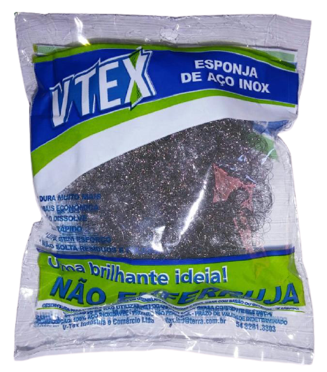 Esponja de Aço Inox, VTEX