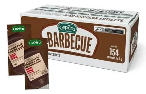 Molho Barbecue Sachê 7g, CEPERA