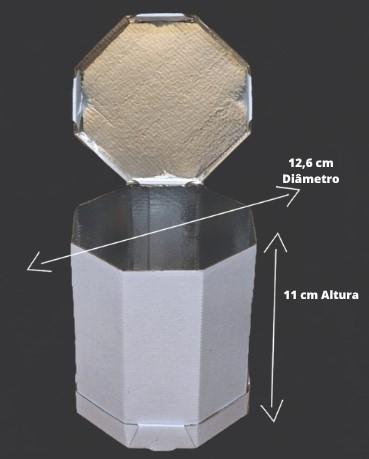 Caixa Para Torre de Batata Tam P, 11cm de Altura, MK
