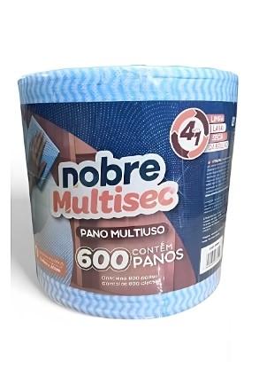 Pano Multiuso Multisec, 20cmx240m, (600 Panos), Azul, NOBRE