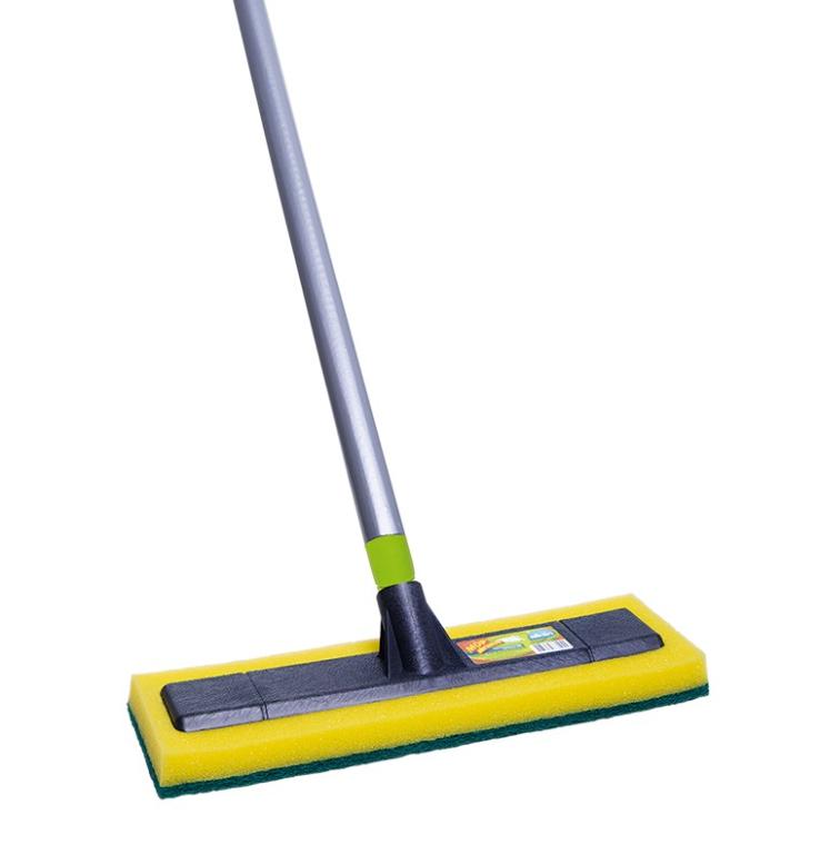 Rodo Esfregão Mop Abrasivo, C/CABO, (9cmx30cmx128cm), ALKLIN