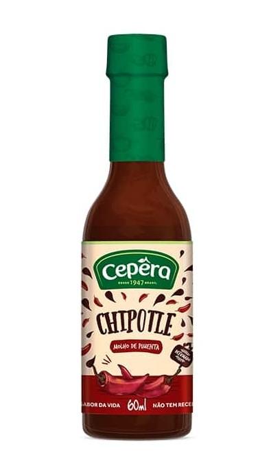 Molho De Pimenta Chipotle (VD), 60ml, CEPERA