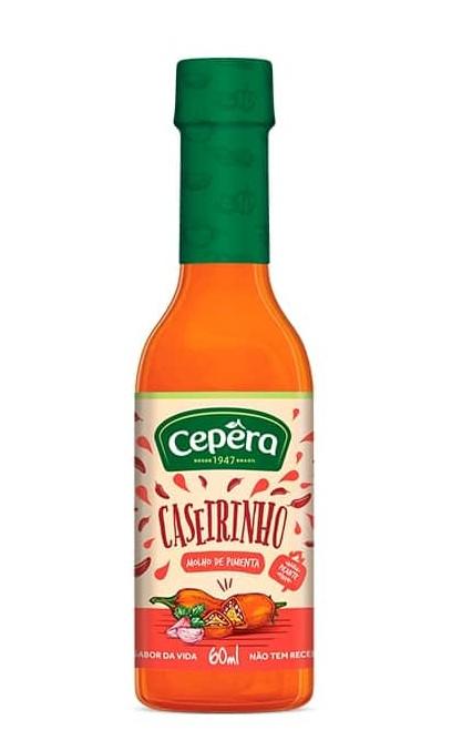 Molho De Pimenta Caseirinho (VD), 60ml, CEPERA