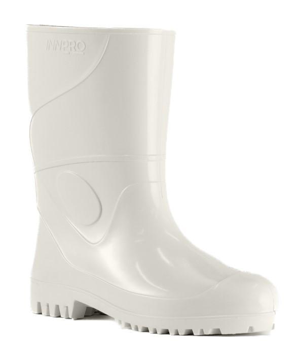 BOTA DE PVC AGRO BRANCA CANO MÉDIO MEMBRANAEASILY-DRIED TAM 40, INNOVARE