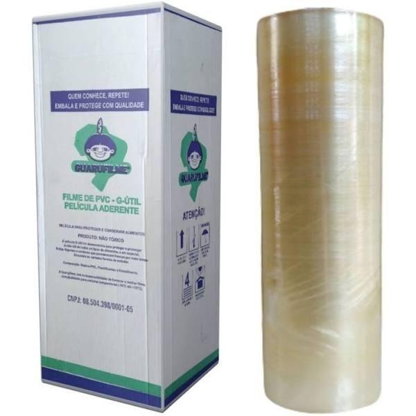 Filme PVC, 50cmx800mx0.10, GUARUFILM