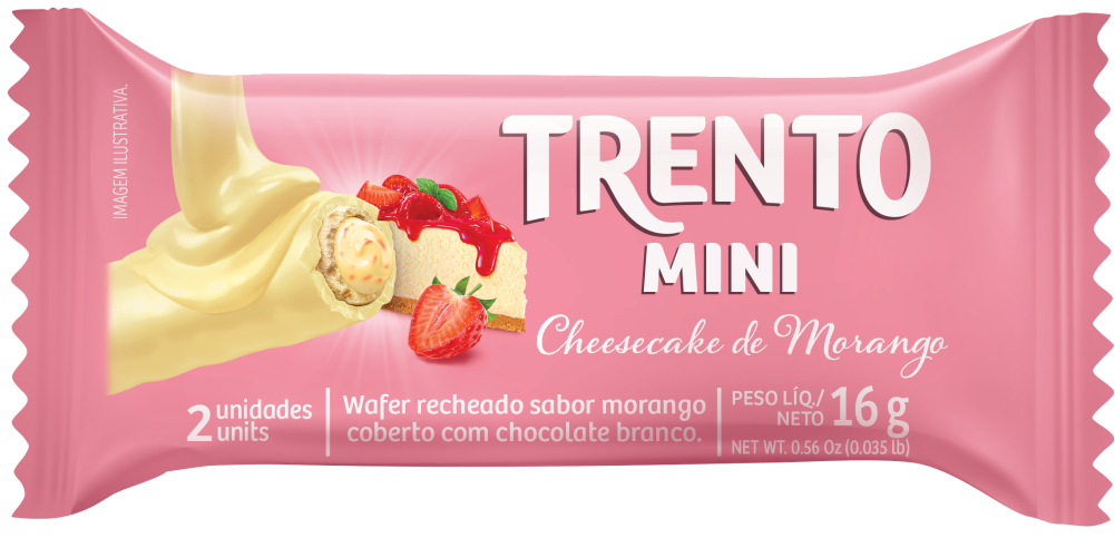TRENTO WAFER MINI SOBREMESAS 50X16G PECCIN