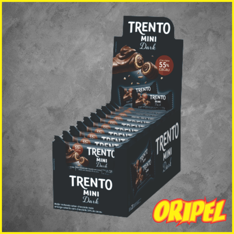TRENTO MINI CHOCOLATE DARK 16X16G PECCIN