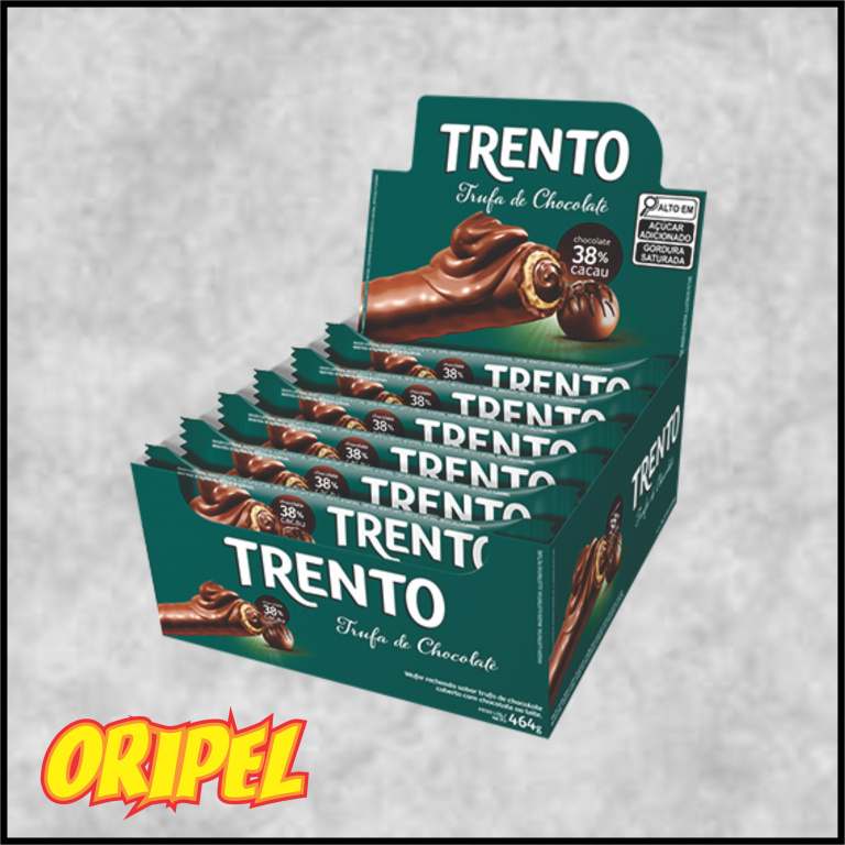 TRENTO WAFER TRUFA CHOCOLATE PECCIN 16X29G