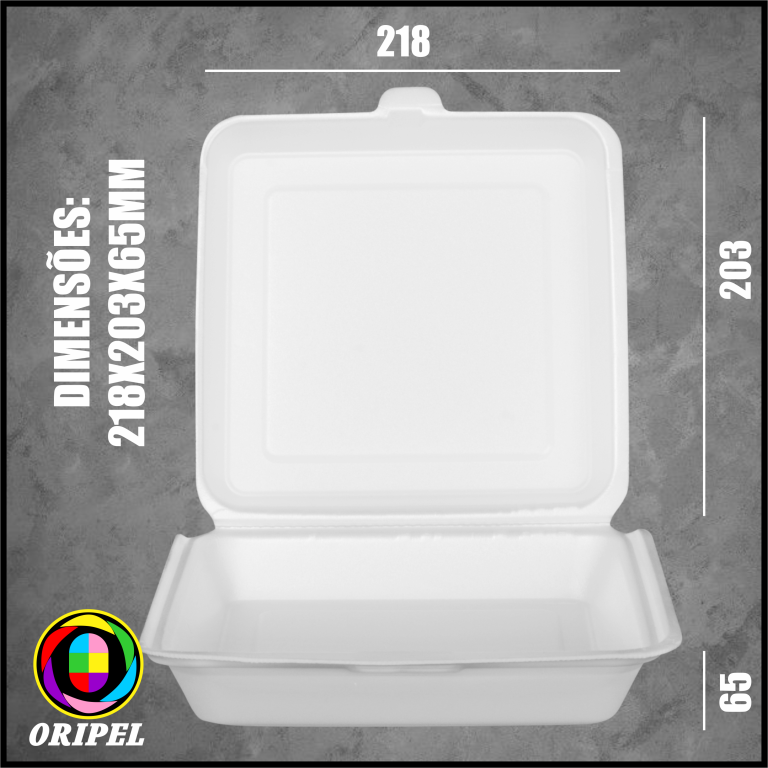 HC106/ESTOJO XPS 218X203X64MM CRISTALCOPO 020 UN