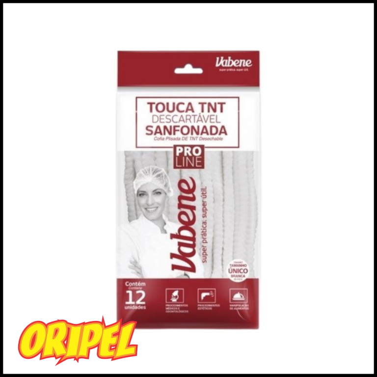 TOUCA TNT SANFONADA BRANCA VABENE 12 UN