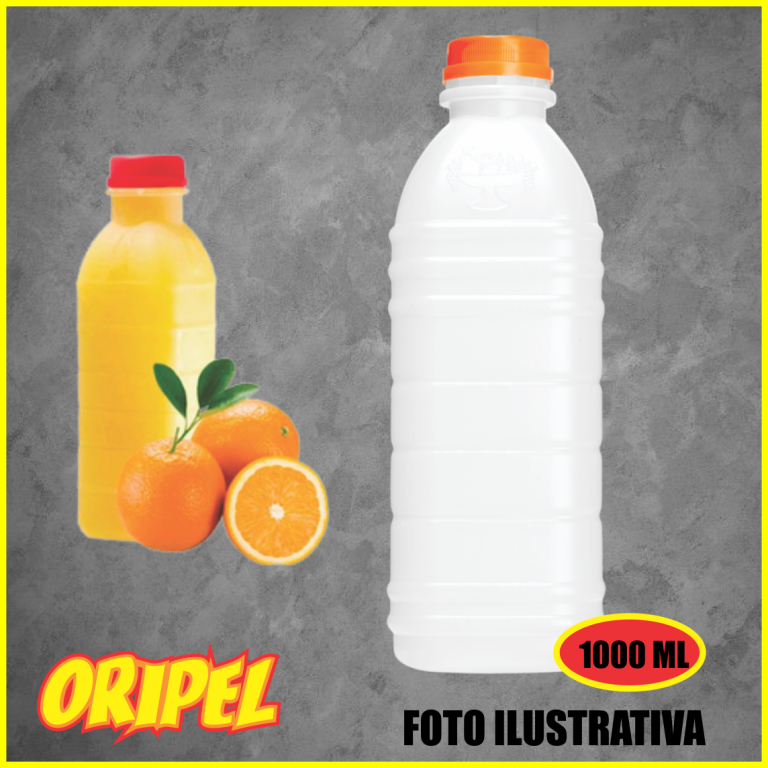 GARRAFA PLASTICA SUCO 1000ML 20 UN