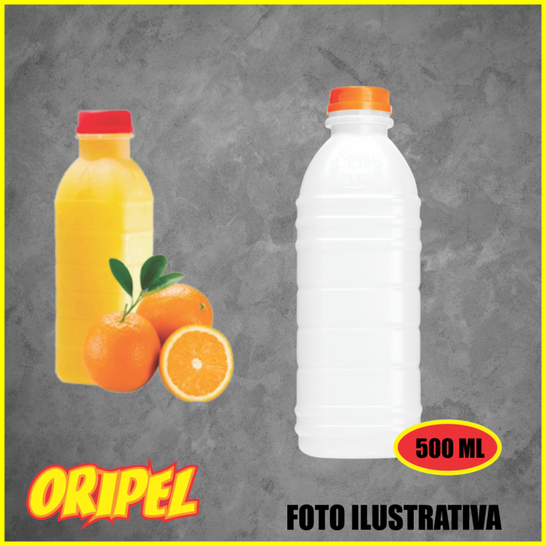 GARRAFA PLASTICA SUCO 0500ML 20 UN