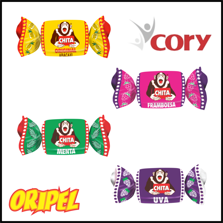 BALA CHITA SORTIDAS CORY 100UN/500G