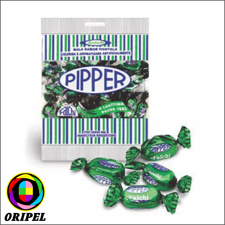 BALA DURA HORTELÃ PIPPER SANTA FÉ 600G