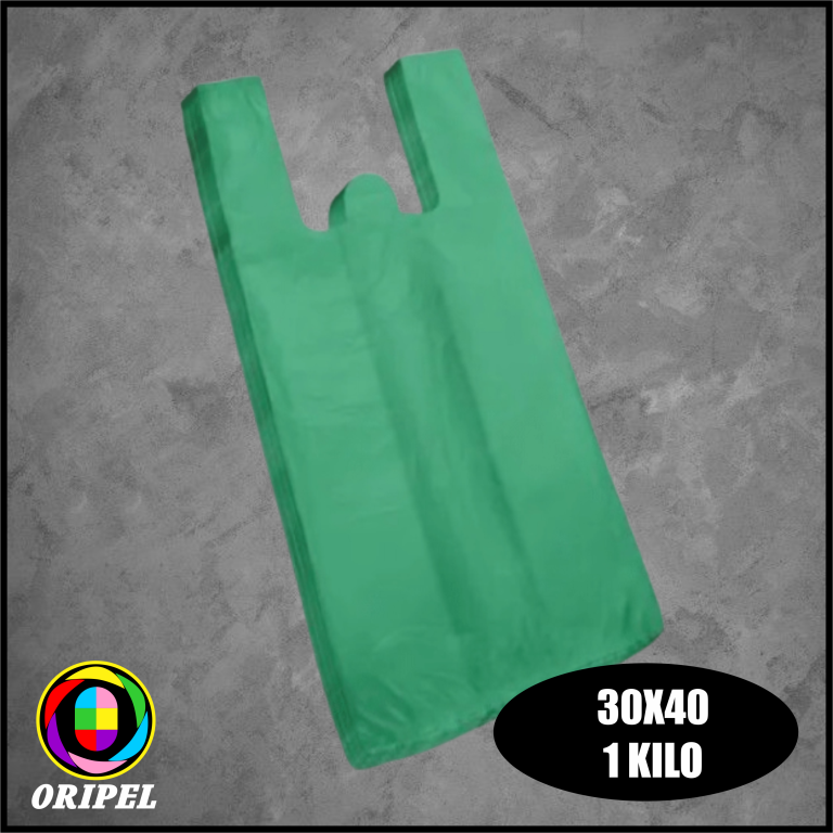 SACOLA 30X40 COLORIDA REF.RECICLADA 1 KG