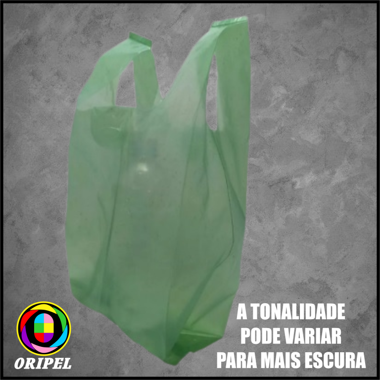 SACOLA 30X40 COLORIDA REF.RECICLADA 1 KG