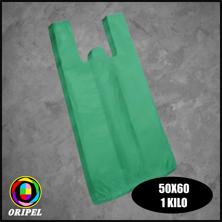 SACOLA 50X60 COLORIDA REF.RECICLADA ±50UN/1KG