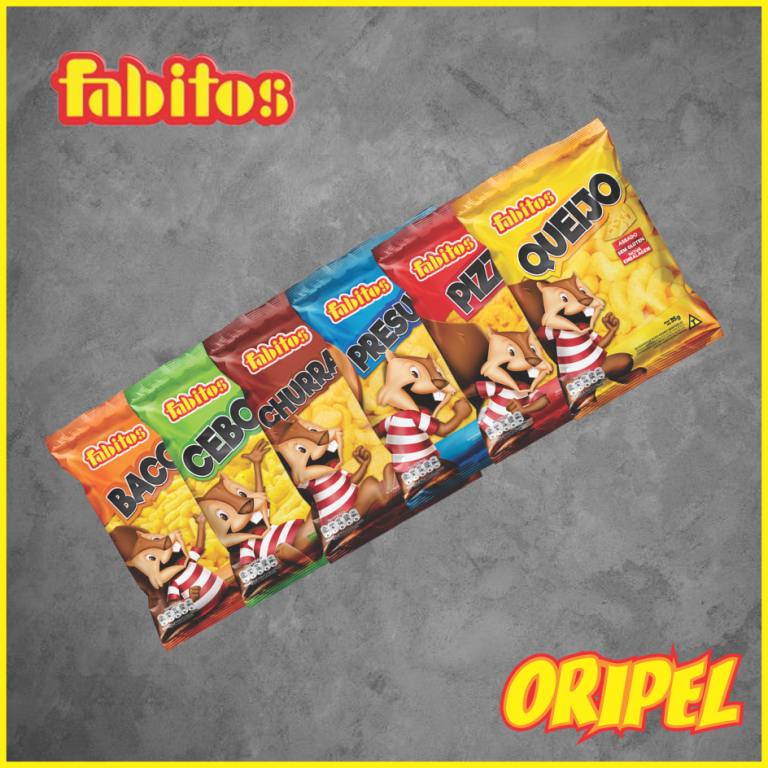 KIT SALGADINHO SORTIDOS FABITOS 6X35G/210G