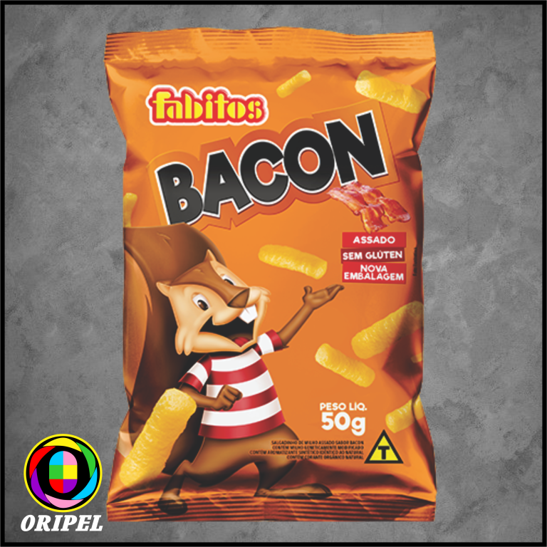 SALGADINHO MILHO BACON FABITOS 10X50G