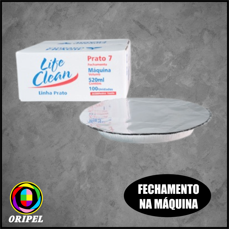 MARMITEX ALUMÍNIO 07/MÁQUINA LIFE CLEAN 100UN