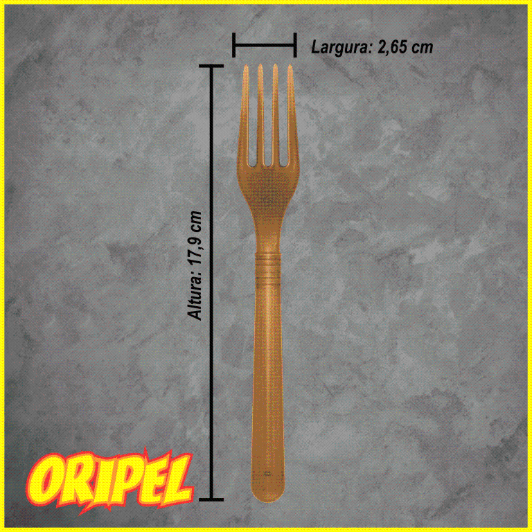 GARFO FORTE/DOURADO STRAWPLAST 50 UN