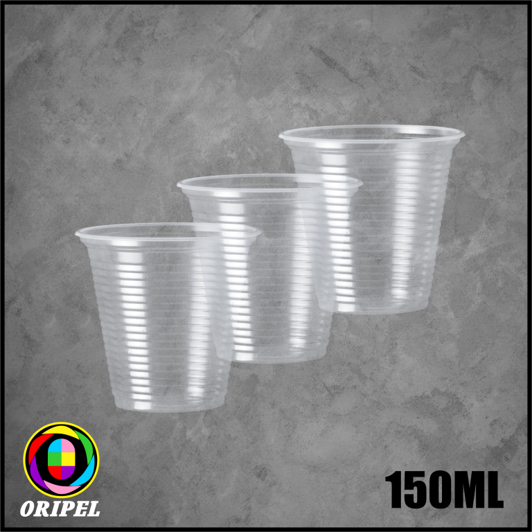 COPO PS TRANSLUCIDO/150ML CRISTALCOPO 100 UN