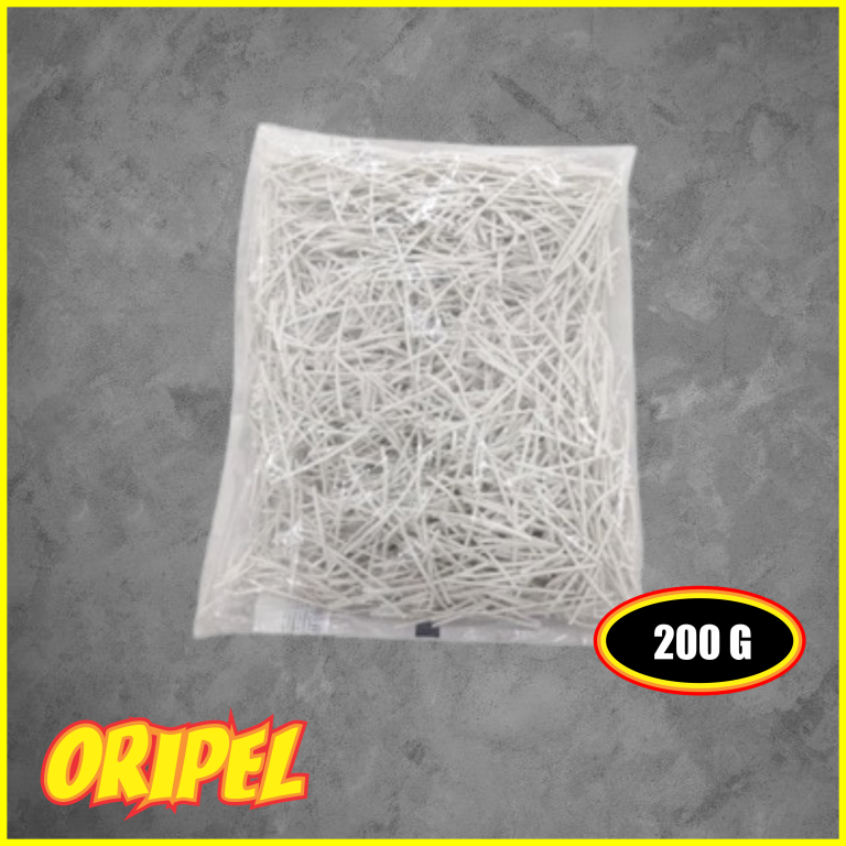 AMARRILHO SIMPLES 050 BRANCO 8CM SUPER FECHO 200G